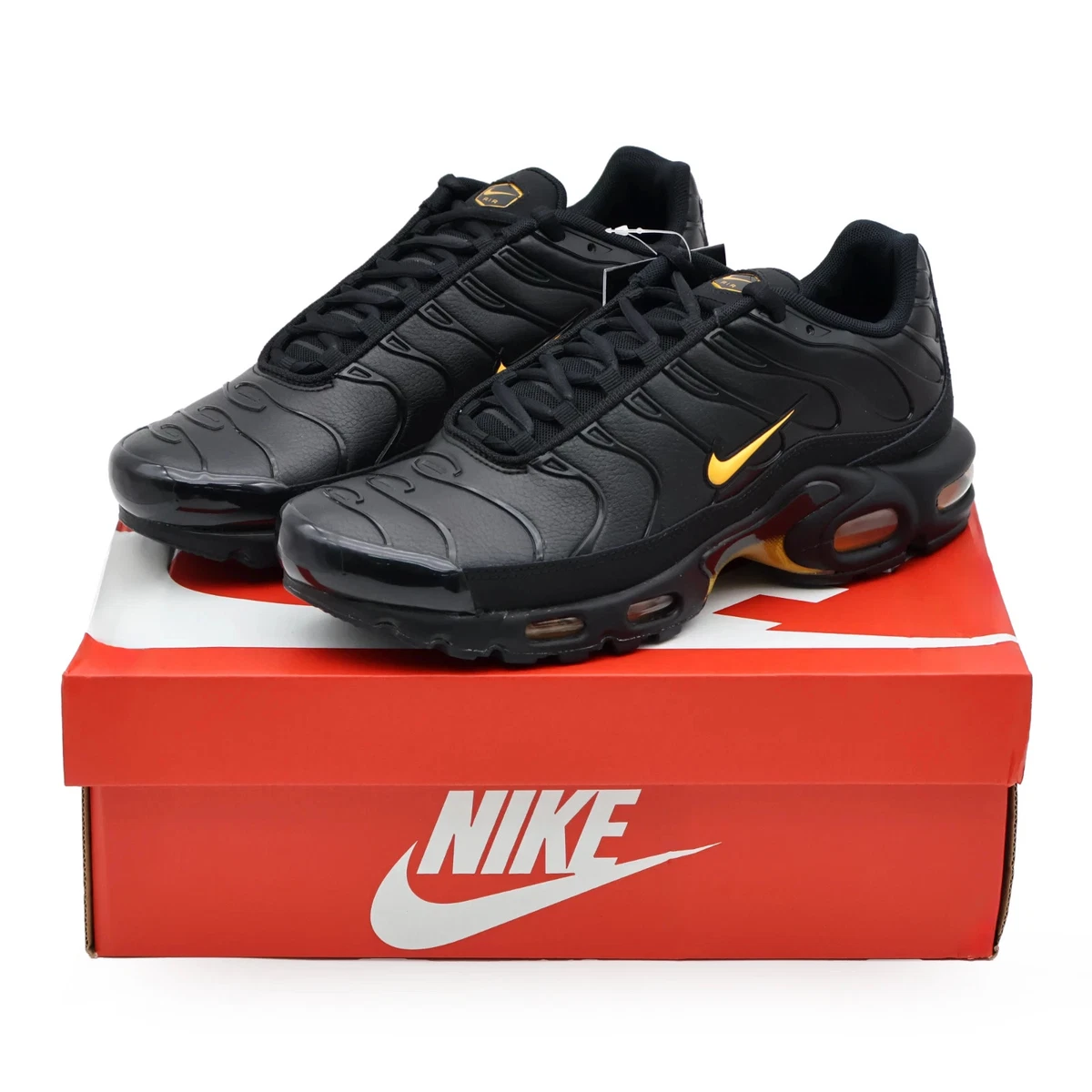 Nike Air Max Plus Black Orange | eBay