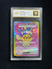 2025 Pokemon TCG Japanese Pikachu ex #M2a 234/193 SAR Full Art SRS 10 FN45