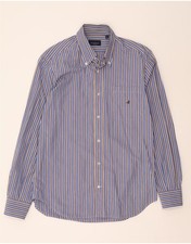 Camicia uomo BROOKSFIELD taglia 40 blu medio a righe GV07