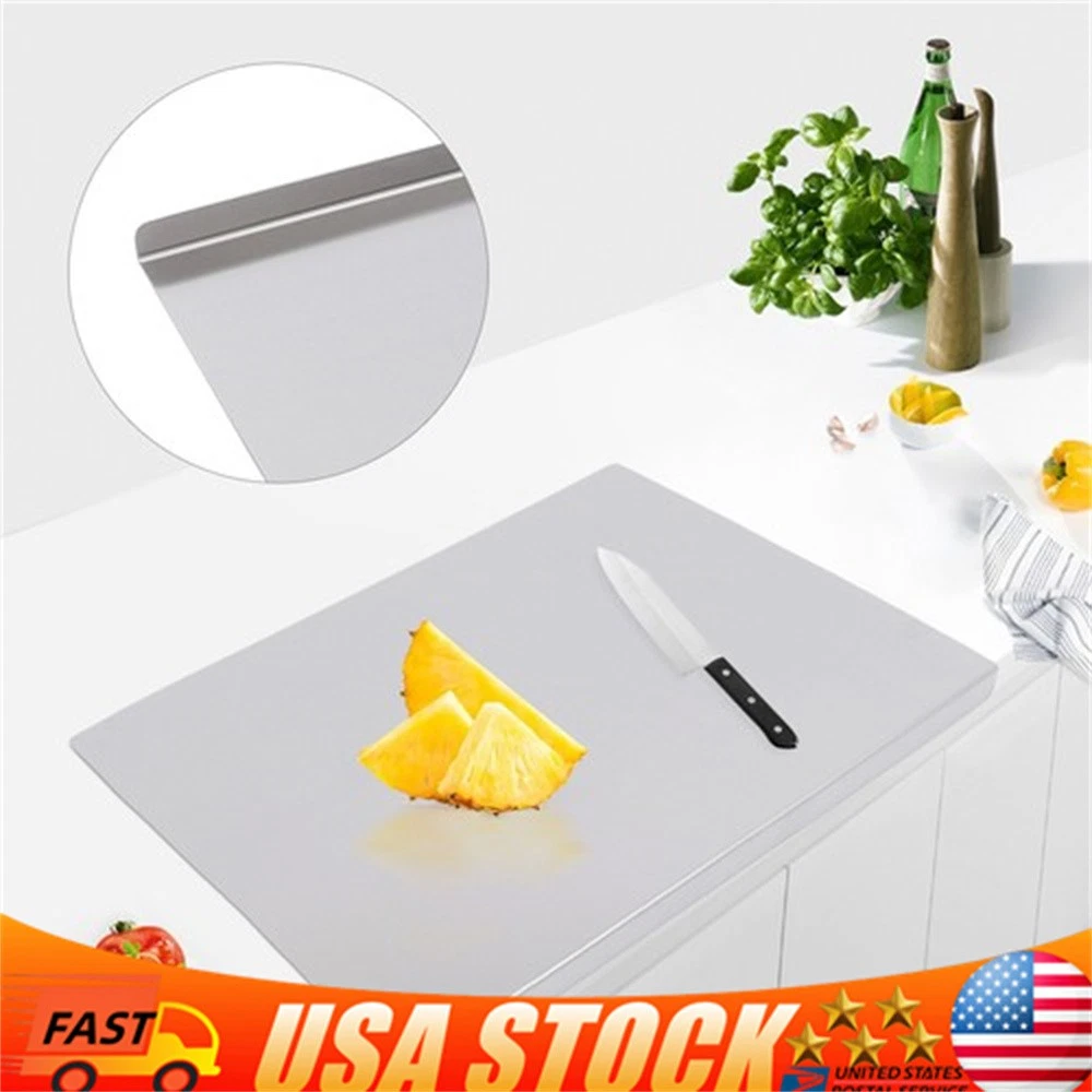 24X20in Stainless Steel Chopping Cutting Board Counter w/ Front Overhang
Opens in a new window or ta