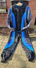Speed Kartsportoverall blau schwarz Gr. 72 Level2