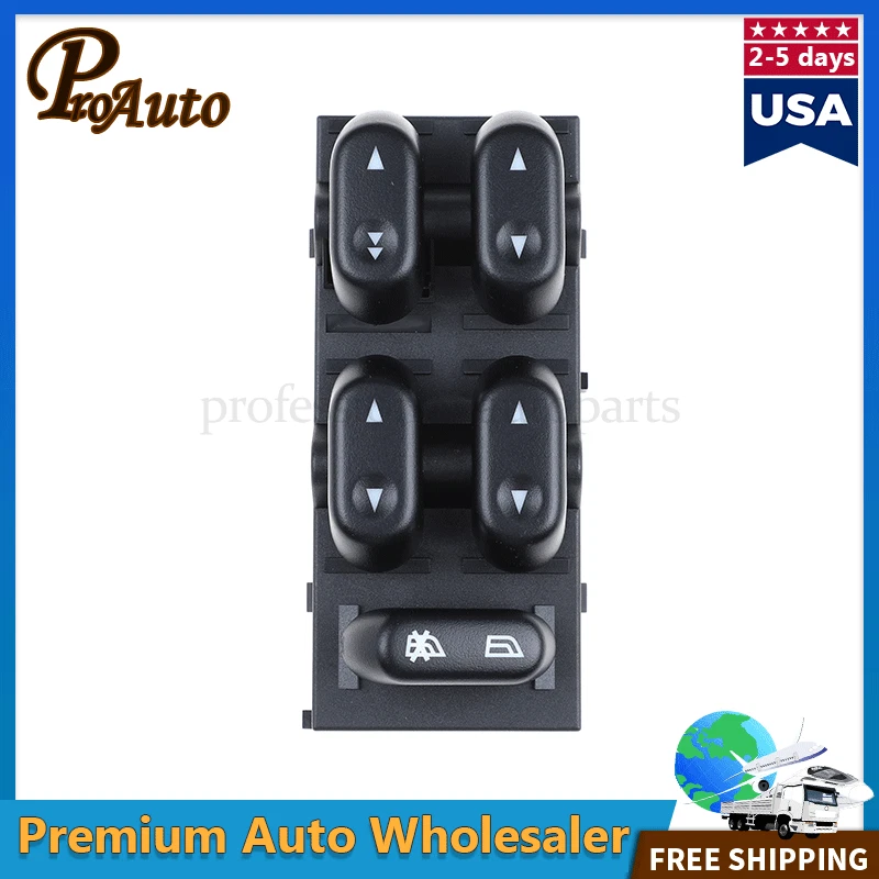 Power Window Switch Control For 2003-2008 Mercury Grand Marquis 2003-04 Marauder - Image 3 of 4