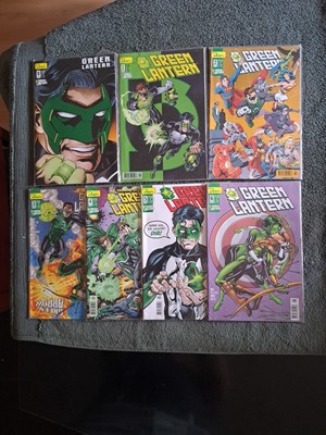 9x GREEN LANTERN [DC] Nr. 0 bis 8 = Komplette Serie   Panini Comics 2000