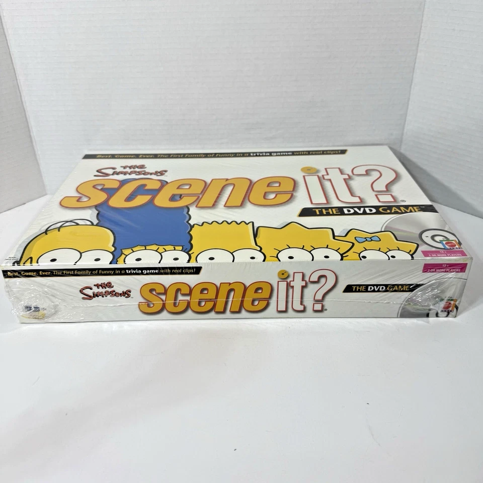 The Simpsons Scene It Board DVD Game Mattel Vintage 2009 Brand New In Box - Image 3 of 3