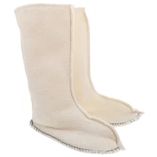 1 Pair Detachable Winter Boot Liners Thickened Liners Comfortable Outdoor Rain