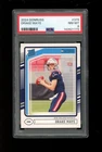 2024 Panini Donruss #379 Drake Maye RC Rookie Patriots PSA 8