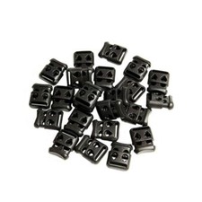 20Pcs Shoe Lace Shoelace Buckle Rope Clamp Cord Lock Stopper Run Sports Clips