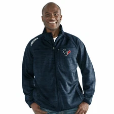 G-III Sports Houston Texans Men's Mindset Full Zip Jacket - Navy