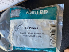 Screen Wall Picket Clips - 50 PACK