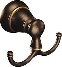 Moen Y2603BRB Banbury Pivoting Robe Hook in Mediterranean Bronze Finish