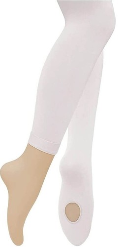 Dance Tights Convertible- Footed - Footless- Stirrup Ballet Tights for Women - Picture 33 of 45