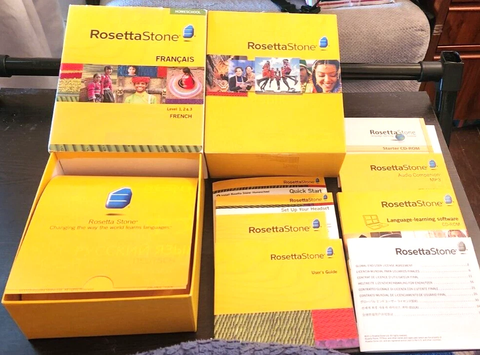 Rosetta Stone FRENCH Level 1 preowned see pics - Image 2 of 4