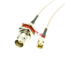 RG316 BNC Bulkhead Female to RP-SMA Male plug RF Pigtail Jumper Cable
