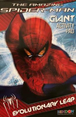 THE AMAZING SPIDER-MAN EVOLUTIONARY LEAP GIANT Activity Pad Coloring Book NEW