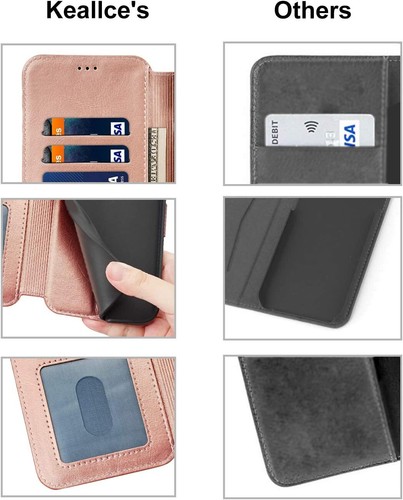 Case For iPhone 11 12 Mini Pro Max XS XR Flip Wallet Cover Card Slot Magnetic - Picture 68 of 150