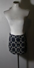 JUICY COUTURE Blue Button Mini Skirt Size 0
