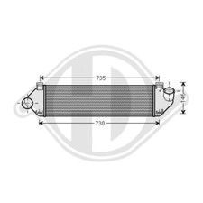 DCA1018 Ladeluftkühler für FORD GRAND C-MAX (DXA/CB7, DXA/CEU)