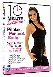 10 Minute Solution - Pilates Perfect Body (DVD, 2008) New & Sealed. region 2 UK