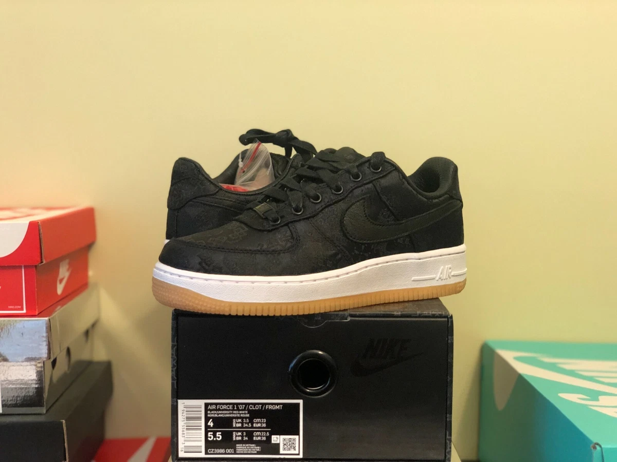 Nike air force 1 cheap low fragment design x clot