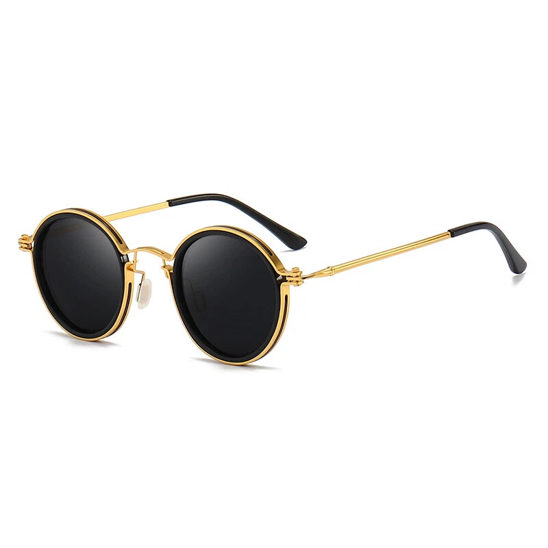 Lunette ronde metal homme new arrivals