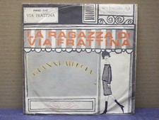 GIANNI MECCIA - LA RAGAZZA DI VIA FRATTINA  - 45 GIRI - VG/VG+