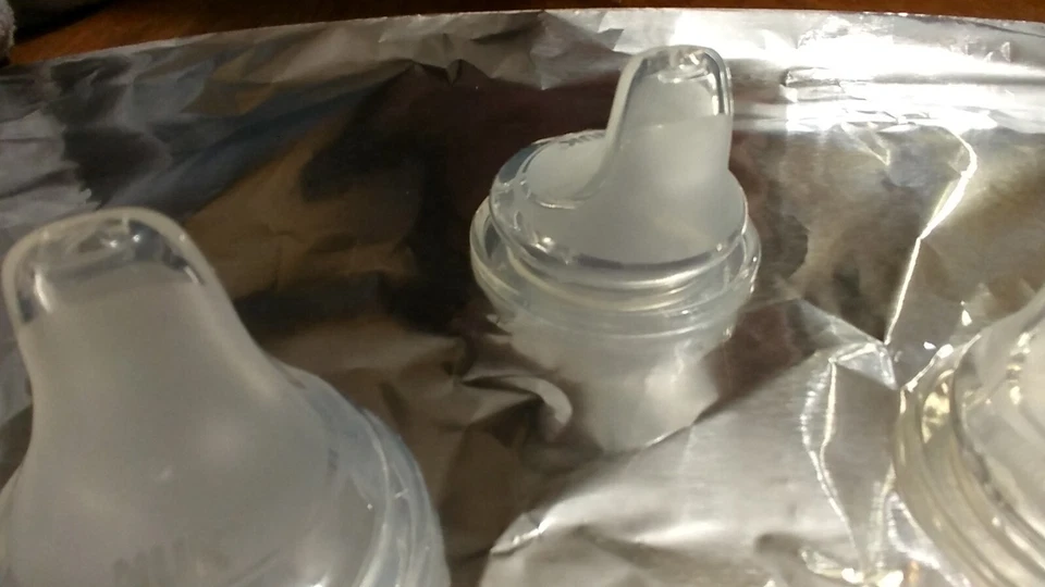 Lote 100 Pack Caños de Repuesto NUK Silicona Transparente Foto 4 de 4