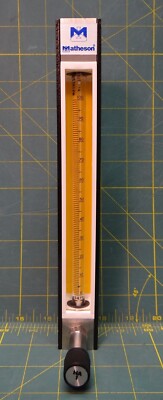 Matheson Flow Rate Indicating Meter pn: E1-4C101-E910 NSN: 6680-01-425-5969