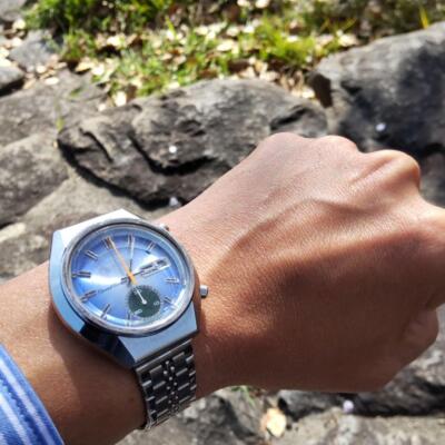 Seiko Speed Timer 6139-8040 Vintage Overhaul Chronograph Automatic