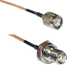 RG316 TNC MALE to TNC FEMALE BULKHEAD RF Cable Rapid-SHIP LOT
