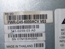 Cisco PWR-C45-6000ACV