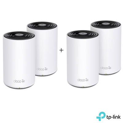 TP-Link Deco XE75 Tri-Band Wifi 6E Mesh System, 5,4 Gbit/s, AXE5400