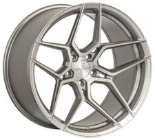 20 Rohana Rfx11 Brushed Titanium Concave Wheels For Cadillac Cts Cts V Ats