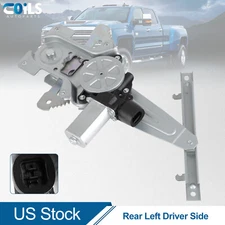 Power Window Regulator For Mitsubishi Lancer 2008-2012 Rear Left w/ Motor