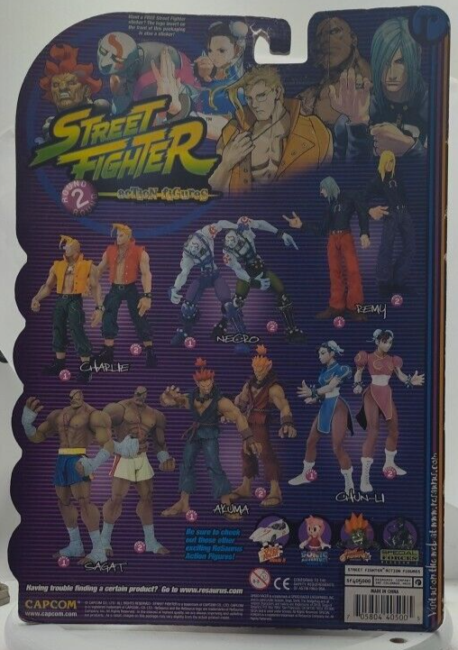 CAPCOM Street Fighter 3rd Strike Round 2 Action Figure Remy Player One ...