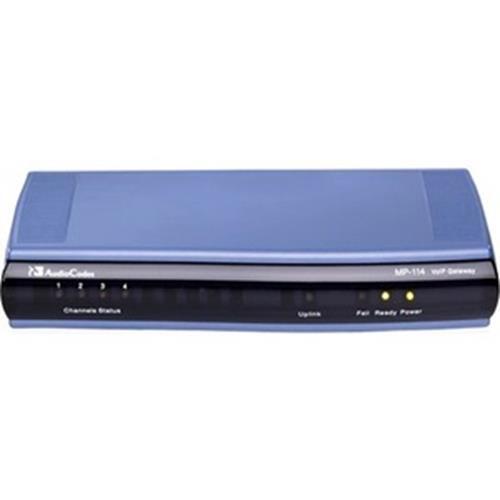 Audiocodes MP114/2S/2O/SIP/CER MediaPack MP-114 VoIP Gateway - Picture 1 of 2