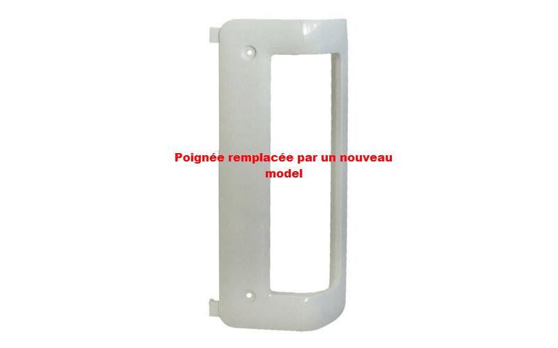 Poignée de porte pour réfrigérateur Brandt 46X5382 nouveau modèle blanc