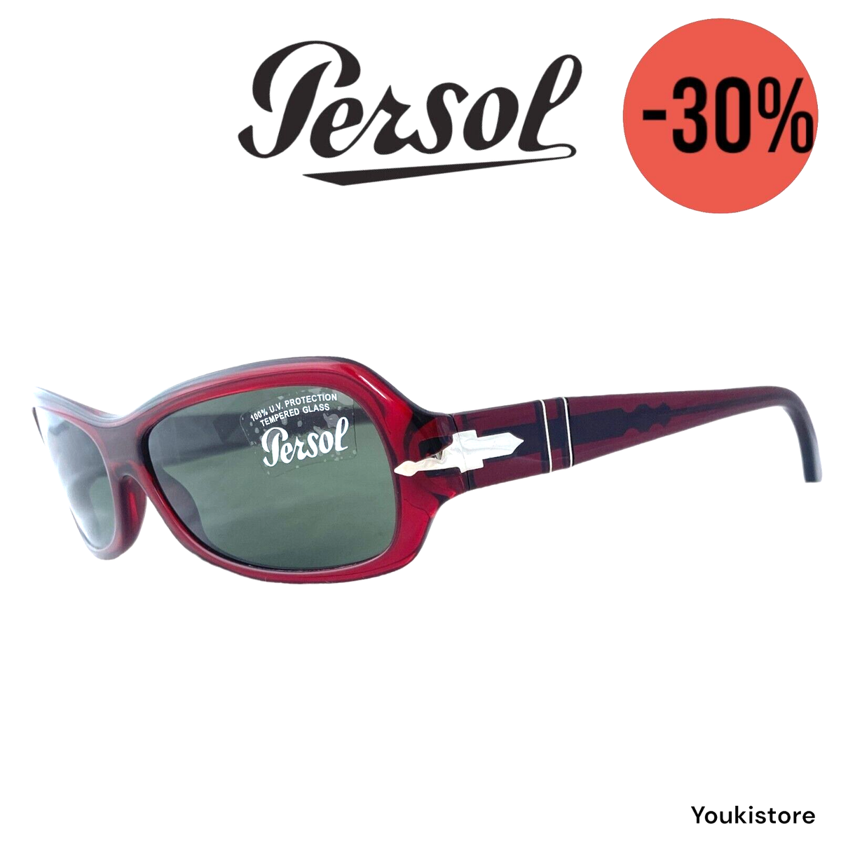 PERSOL occhiali da sole 2807-S 126/31 RARE sunglasses 56 15 135