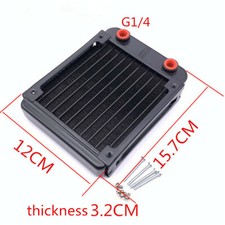 Water cooler 120MM 32MM Aluminum radiator for computer beauty instrument