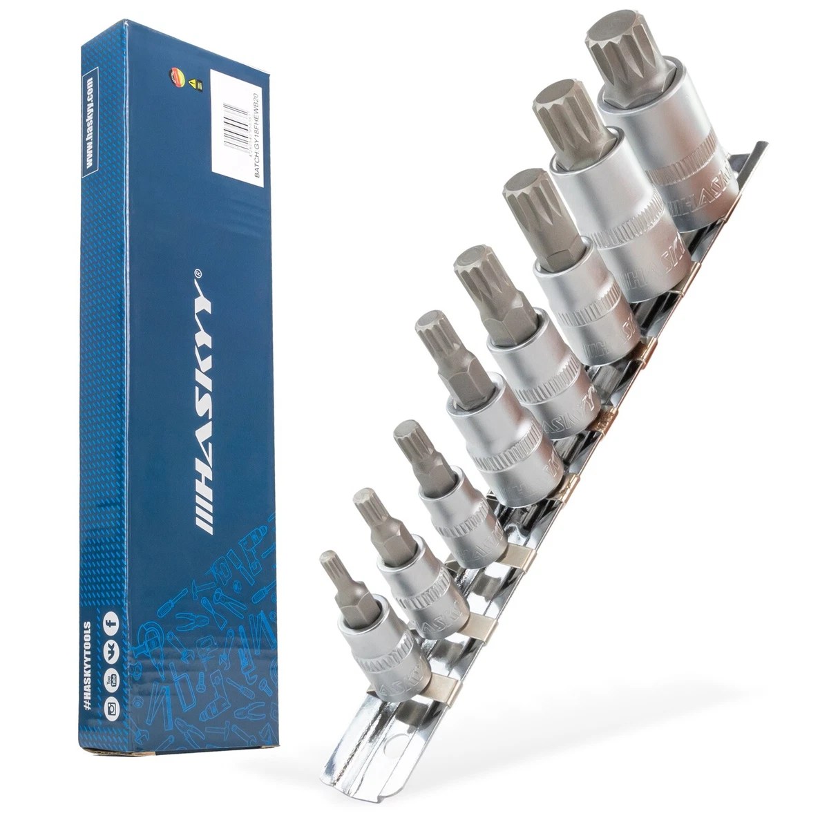 PB SWISS TOOLS - Set Di Chiavi Maschio Piegate Per Viti Torx Esecuzione Cromata Numero Di Giraviti 10 1024x1024 - Foto 11