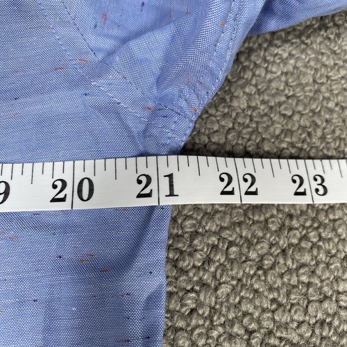 RAF SIMONS Shirt Mens Medium 40 Blue Mod Ska 60s Casuals Button Up - Picture 4 of 19