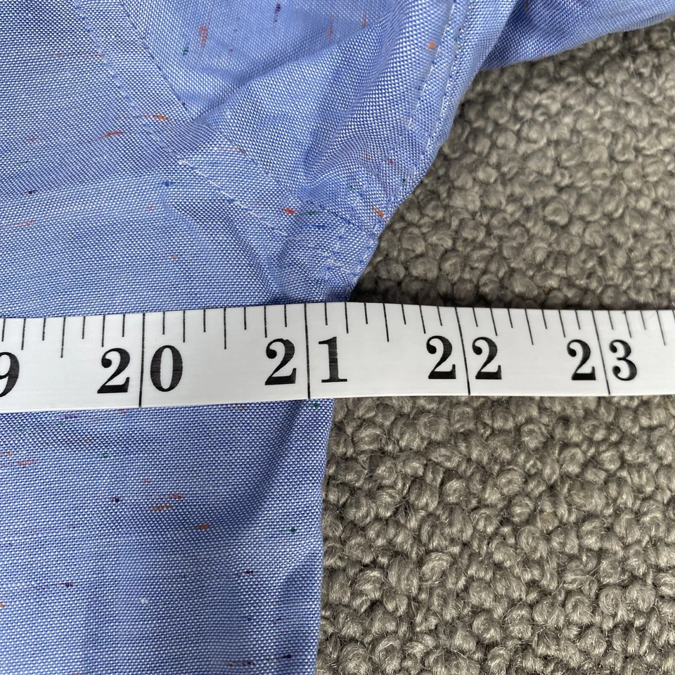 Raf Simons Shirt Mens Medium 40 Blue Mod Ska 60s Casuals Button Up - Image 4 of 4