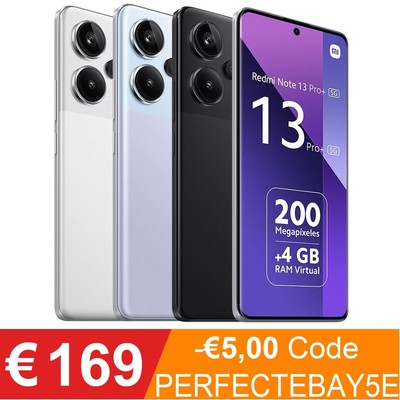 Xiaomi Redmi Note 13 Pro Plus 5G Smartphone 12+512G Android Handy DUAL SIM 200MP