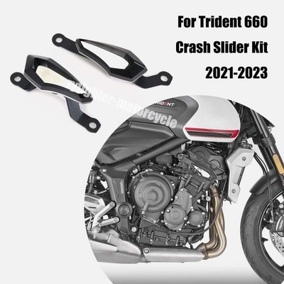Engine Frame Crash Slider Falling Protection FOR Triumph Trident 660 2021-2023