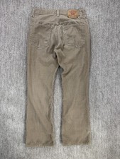 Vintage Levi s 517 Corduroy Pants Men s 31x31 Tan Bootcut USA White Tab 70s/80s