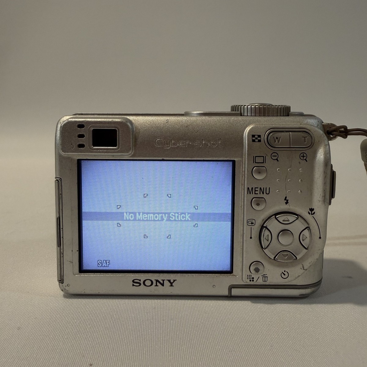 Sony Cyber Shot DSC-W1 Digital Camera Tested Working With Problems