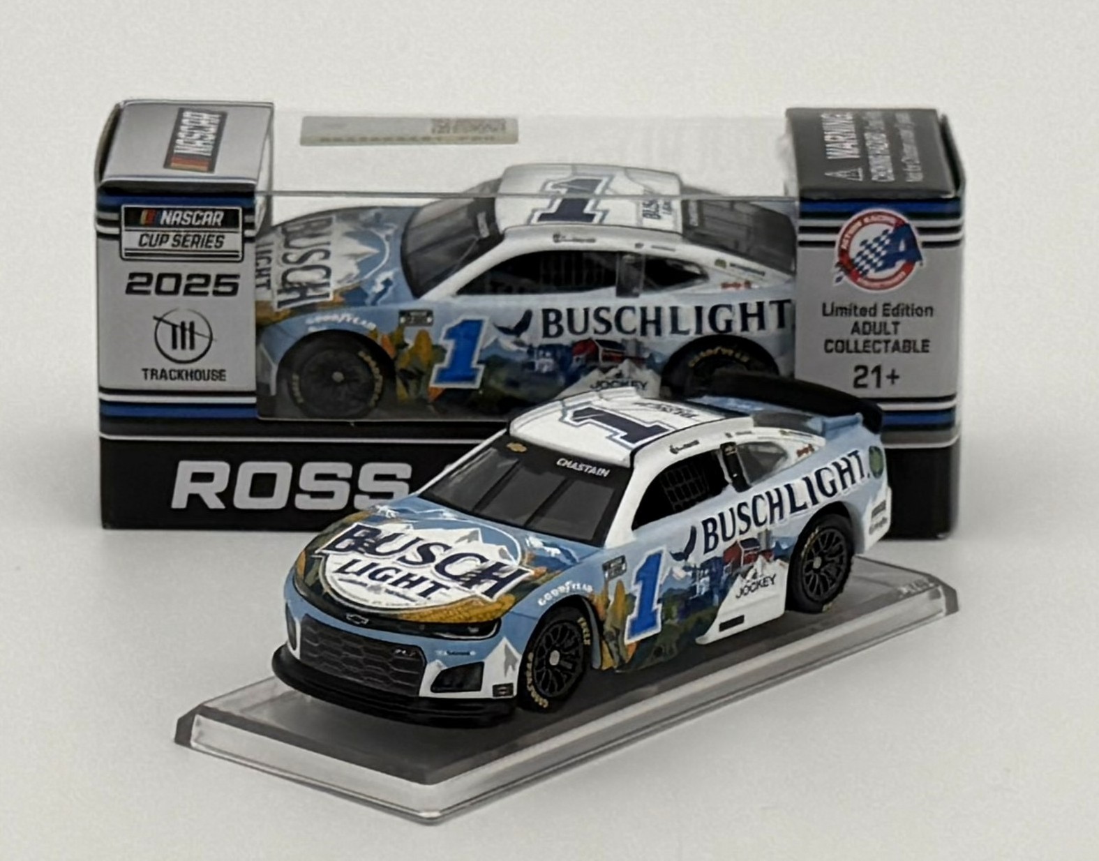 2025 ROSS CHASTAIN #1 Busch Light Farming 1:64 In Stock
