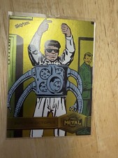 Doctor Octopus Skybox #122 Marvel Metal Universe 2021 Gold! Spider-Man