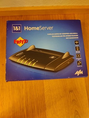 Fritzbox 7330 SL 1 und 1 HomeServer Schwarz WLAN Router