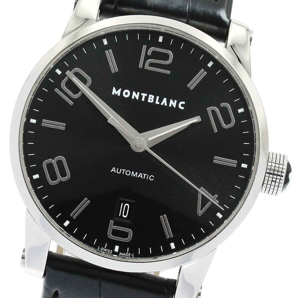 Montblanc TimeWalker Date Automatic 7210 Mens Watch 39mm Stainless