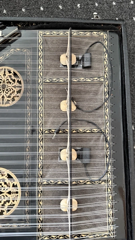 Professional Turkish Qanun – Handmade + Shadow Professional Pickup & Hard Case - Image 3 of 4